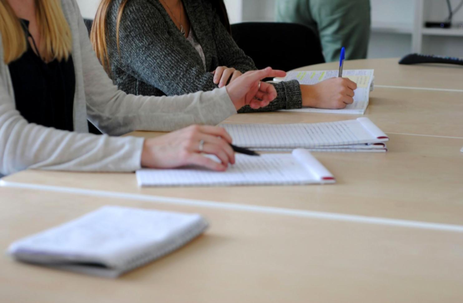 Vue sur les montagnes depuis nos bureaux à Grenoble